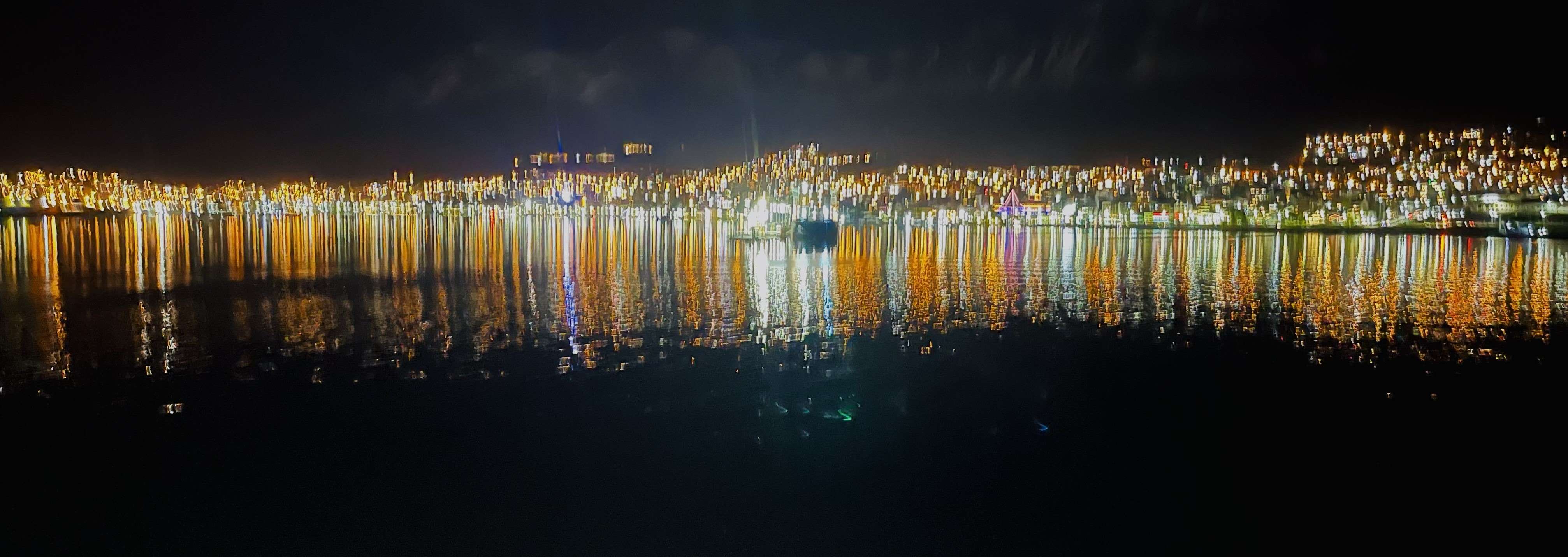 Ushuaia End of the World lights at night